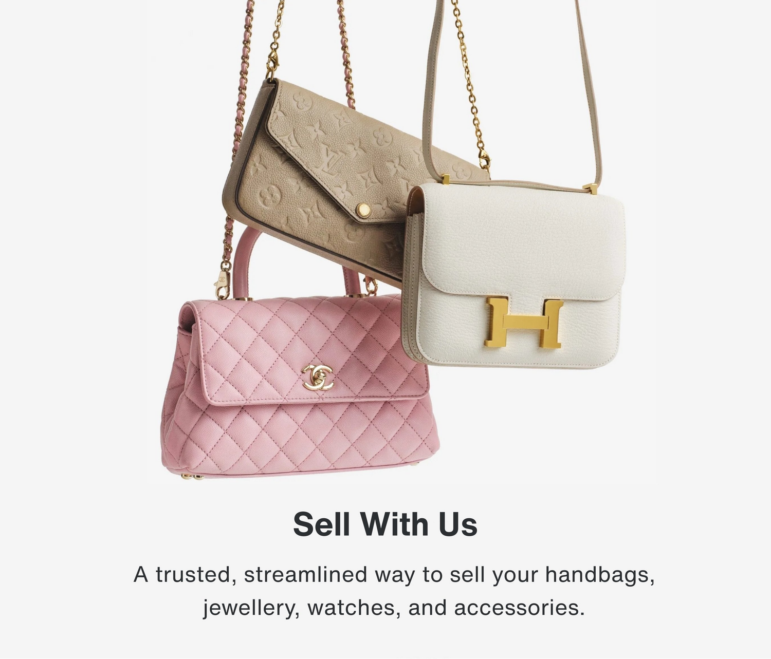 Luxury designer handbag being authenticated at LuvLuxe in Southport before resale.