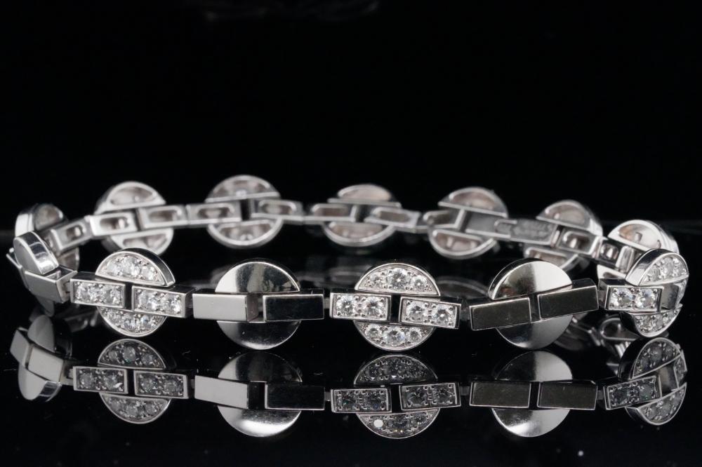 Cartier Himalia18ct White Gold Diamond Bracelet image 5