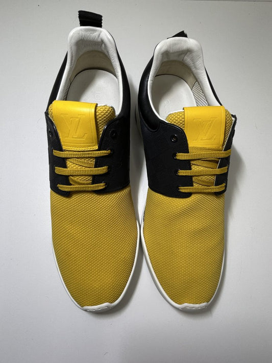 Louis Vuitton VNR Frontrow Yellow & Black Sneakers image 1