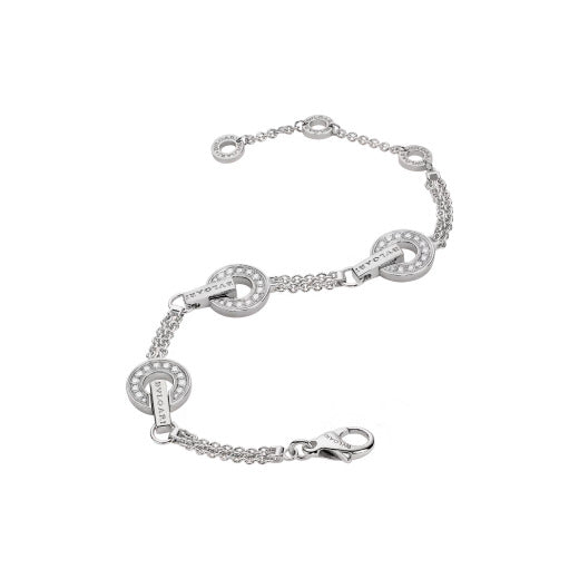 Bvlgari Bvlgari White Gold Diamond Bracelet