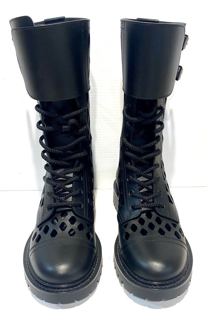 Christian Dior D-Trap Lace-up Boots image 4