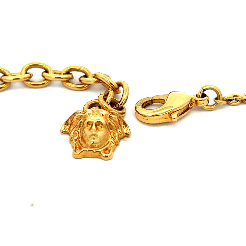 Versace Medusa Gold Pendant Necklace image 4