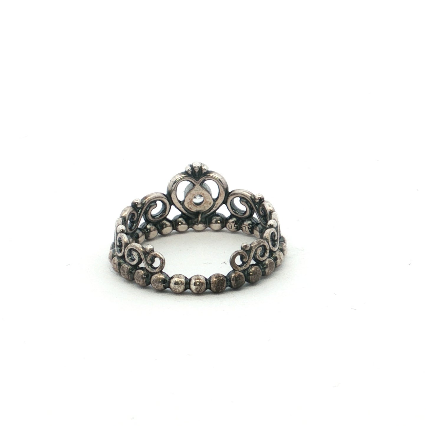 Pandora Silver Tiara Crown Ring
