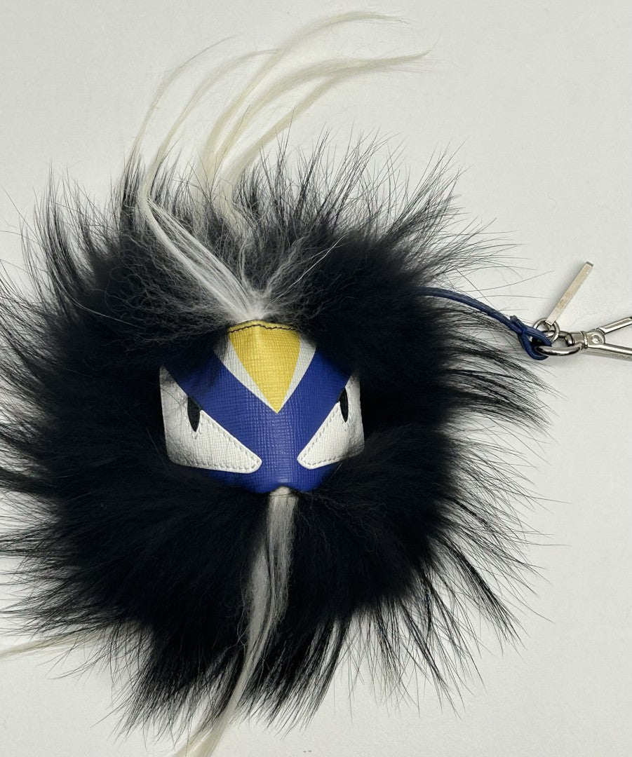 Fendi Bag Bugs Mink Fur Key Charm image 1