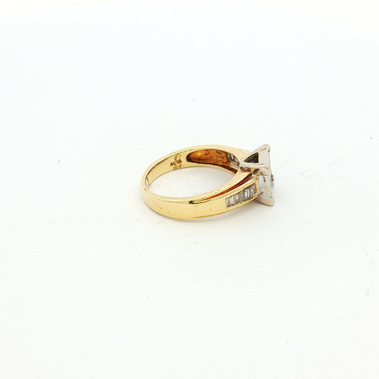 Yellow Gold Diamond Ring