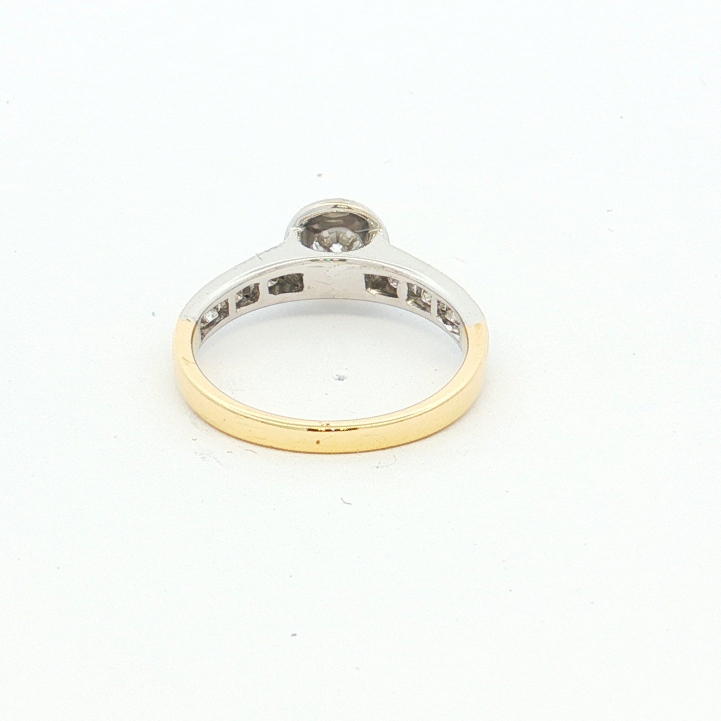 Yellow & White Gold Diamond Ring