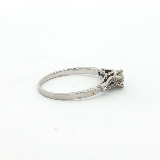 Platinum 7-Stone 0.41ct Diamond Ring