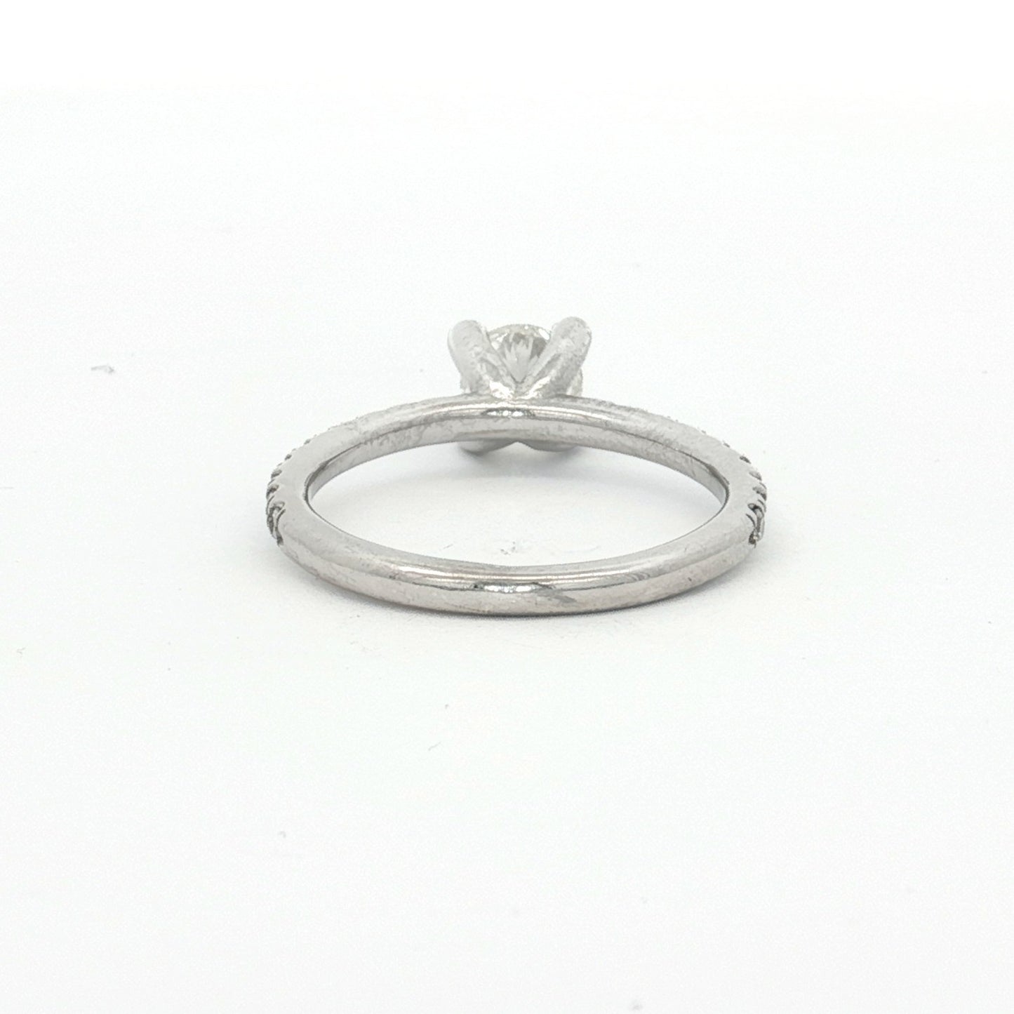 White Gold 0.50ct Round Brilliant Diamond Engagement Ring
