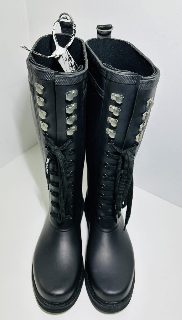 Off-White™ “FOR RIDING” Tall Rubber Boots image 3