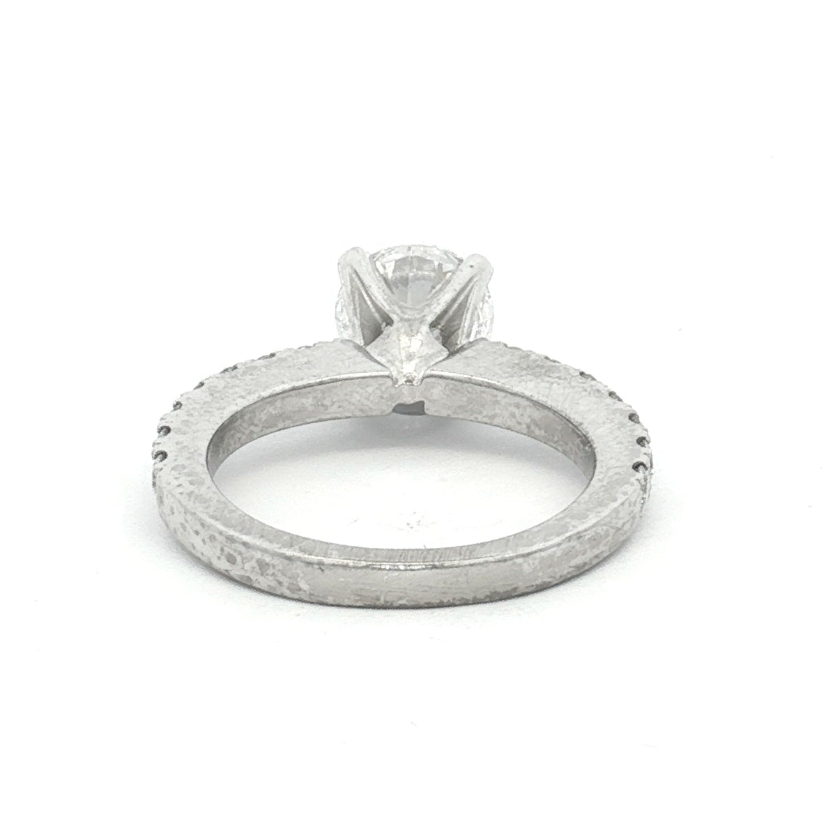 White Gold Diamond Engagement Ring