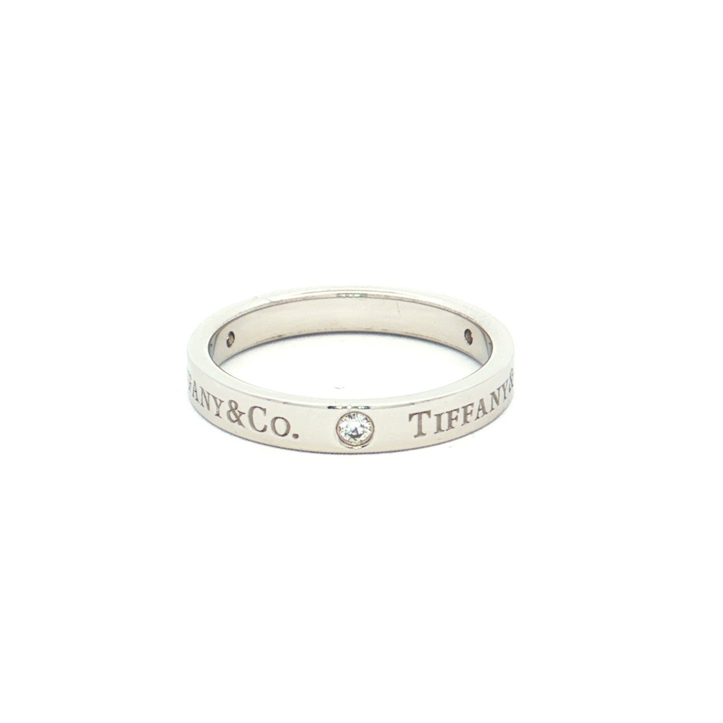 Platinum Tiffany & Co. Diamond Ring