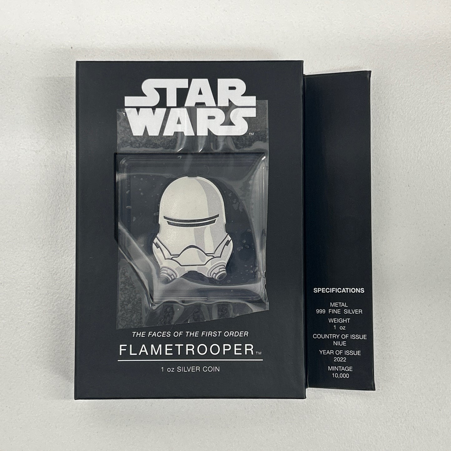 2022 Star Wars First Order Flame Trooper Coin