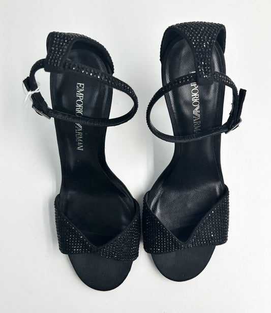 EMPORIO ARMANI SEQUIN SANDALS image 1