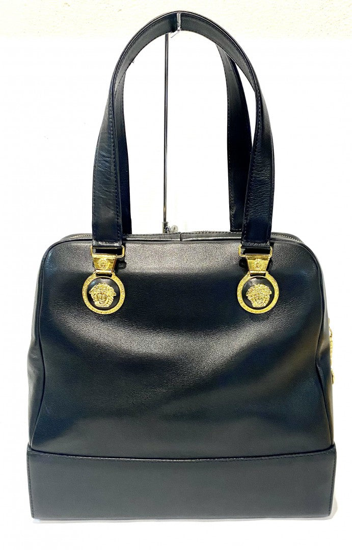 Gianni Versace Medusa Medallion Handbag image 4