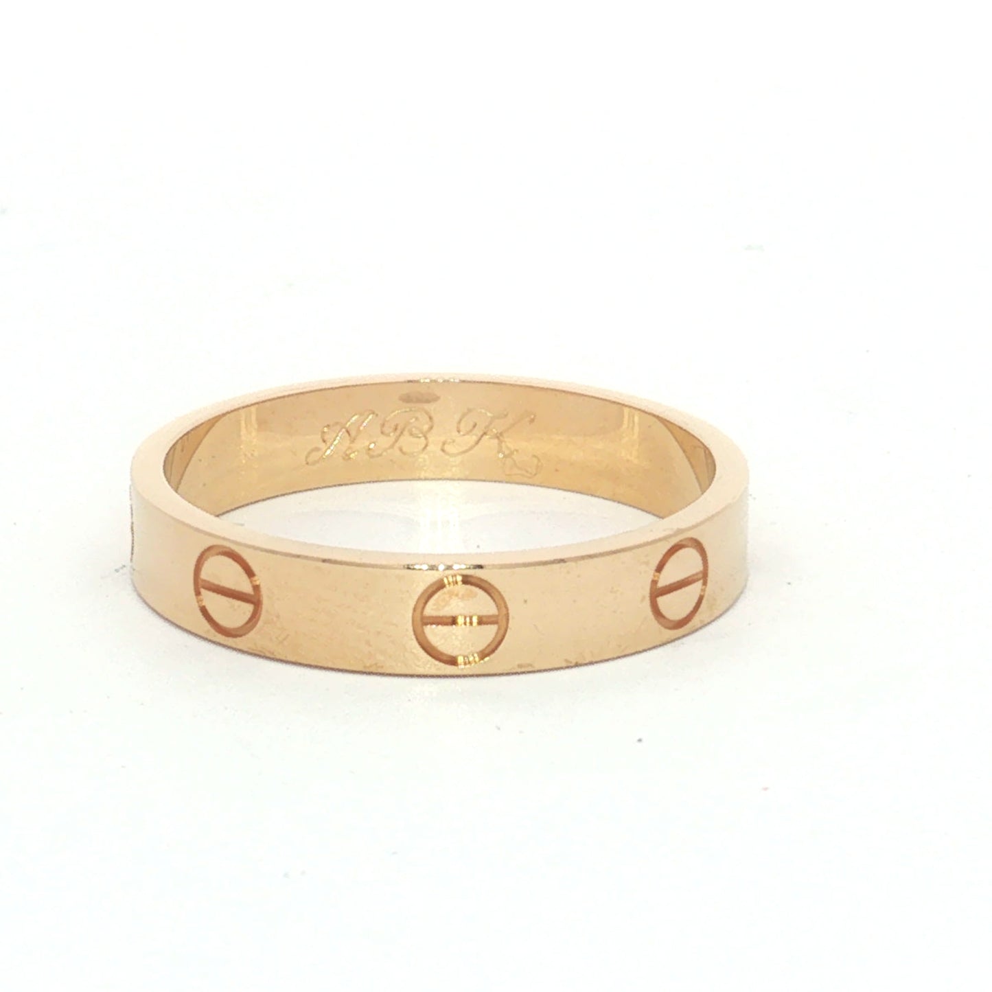 Cartier LOVE Rose Gold Wedding Band