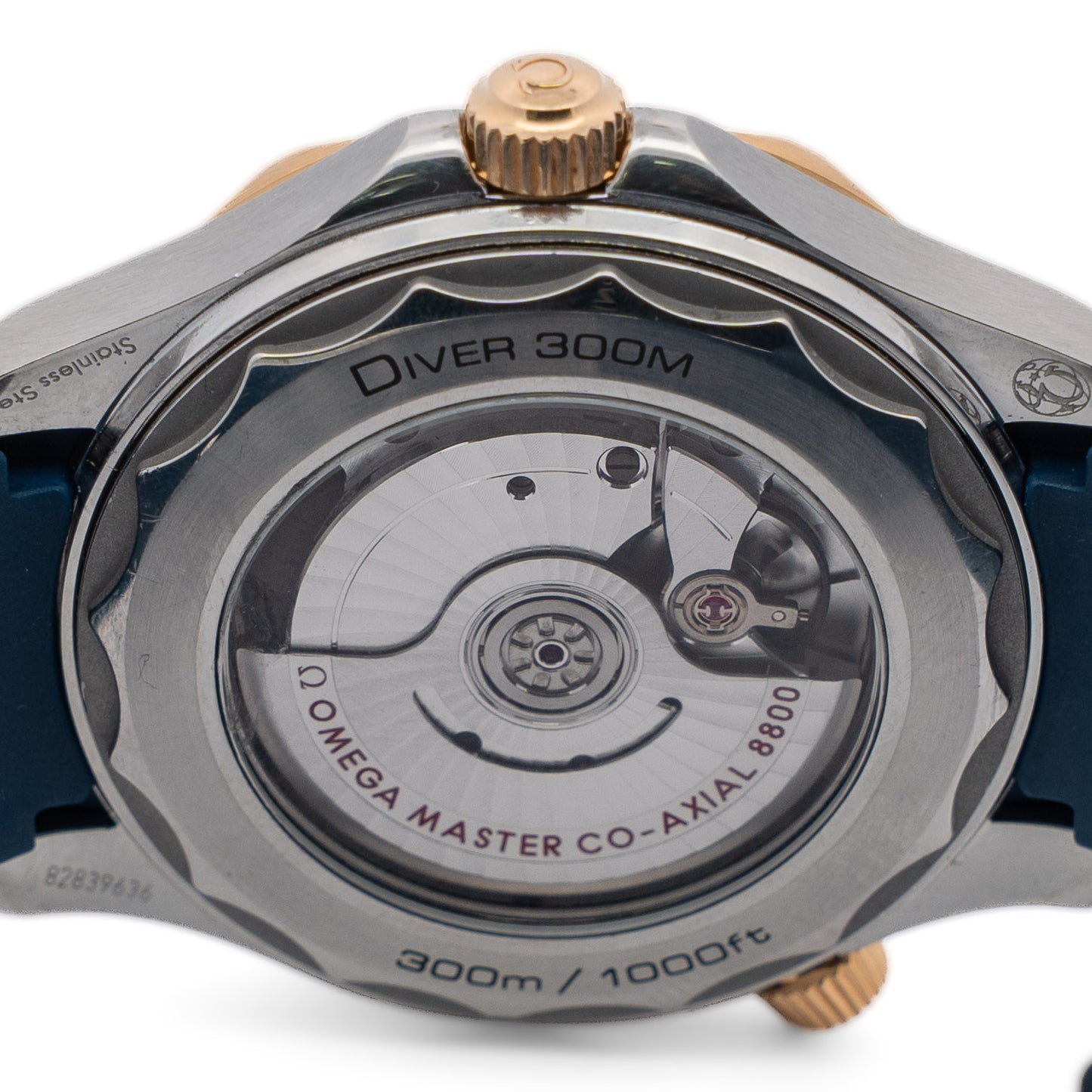 Omega Seamaster Diver 300M Steel and Sedna Gold