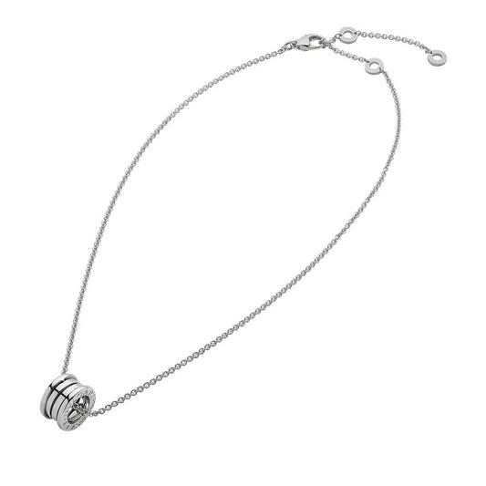 Bvlgari B.zero1 White Gold Spiral Necklace