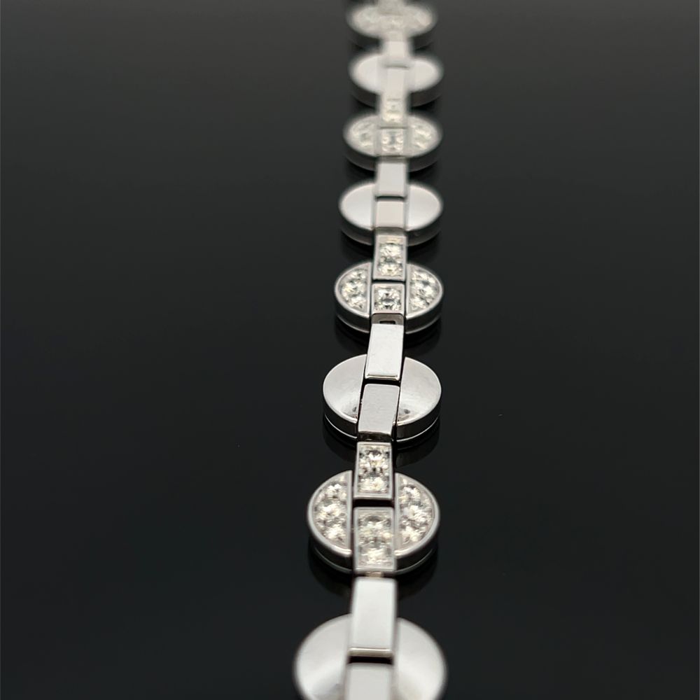 Cartier Himalia18ct White Gold Diamond Bracelet image 2