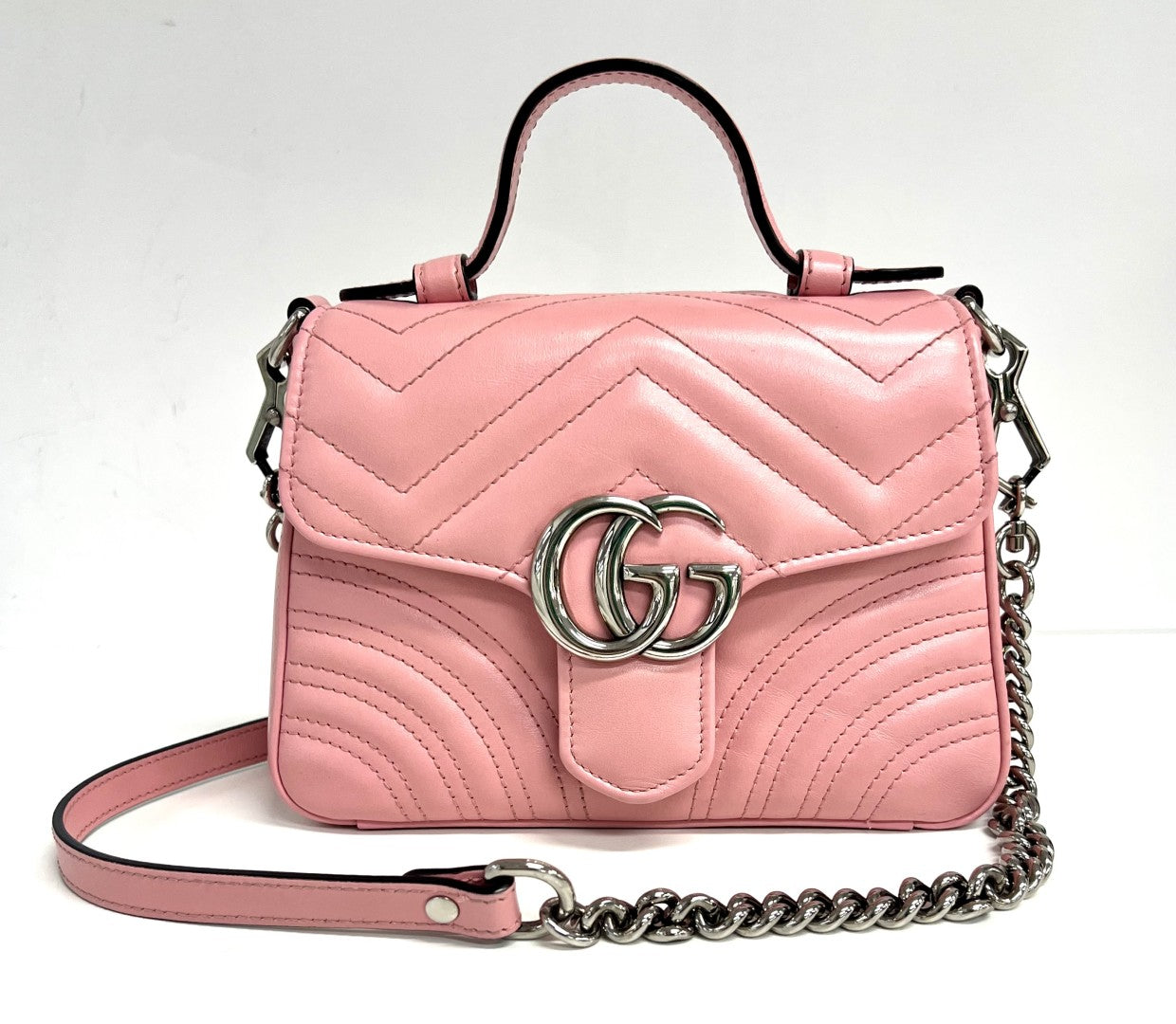 Gucci Marmont GG Mini Top Handle Bag image 0