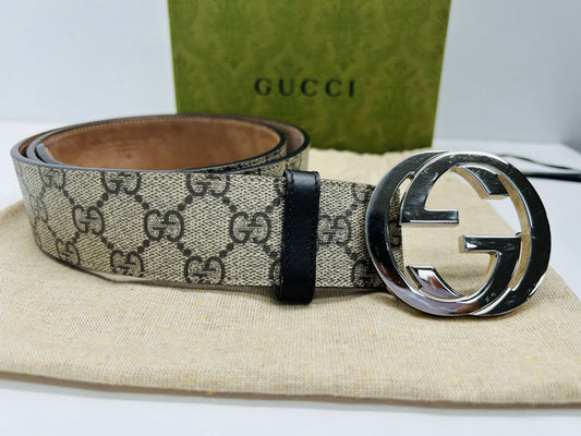 Gucci GG Supreme Canvas Belt image 1