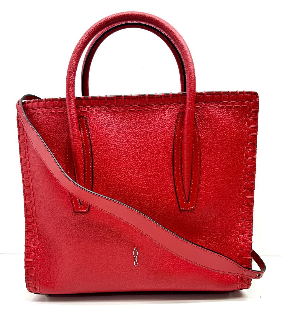 CHRISTIAN LOUBOUTON Paris Paloma Medium Empire/Sole Tote Bag image 0