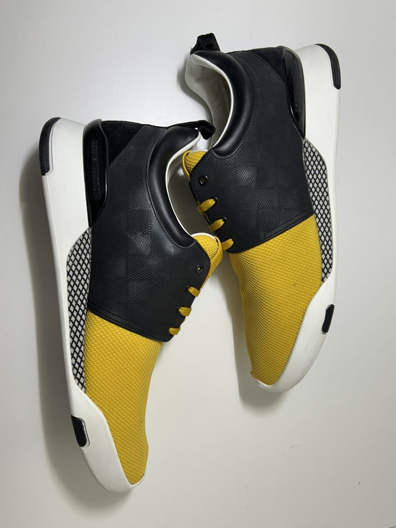 Louis Vuitton VNR Frontrow Yellow & Black Sneakers image 2