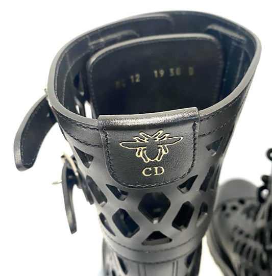 Christian Dior D-Trap Lace-up Boots image 1