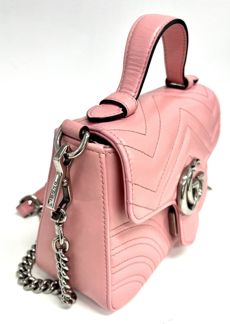 Gucci Marmont GG Mini Top Handle Bag image 4