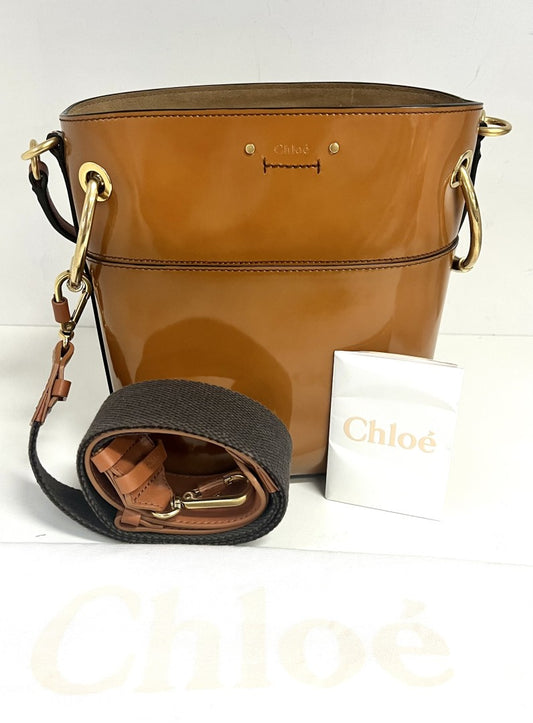 Chloe Roy Patent Leather Bucket Bag image 1