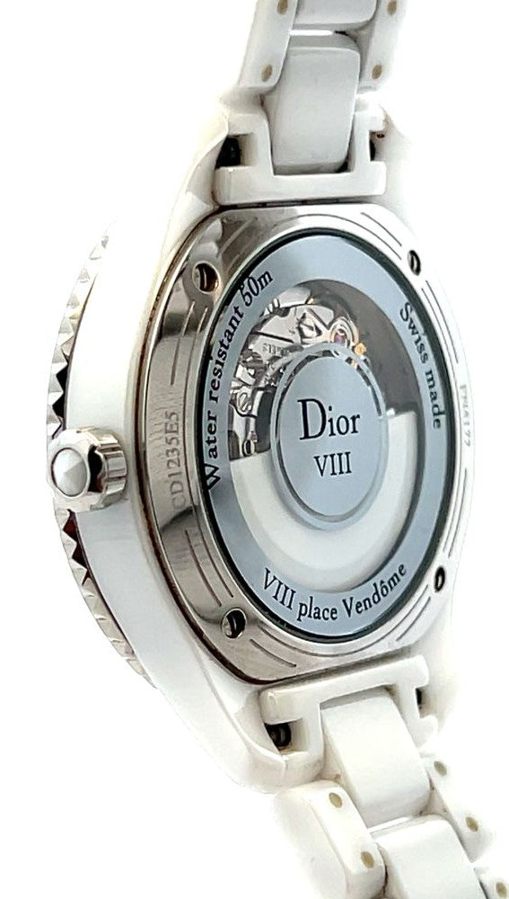 CHRISTIAN DIOR VIII Place Vendome Diamond Ladies Ceramic Watch image 2