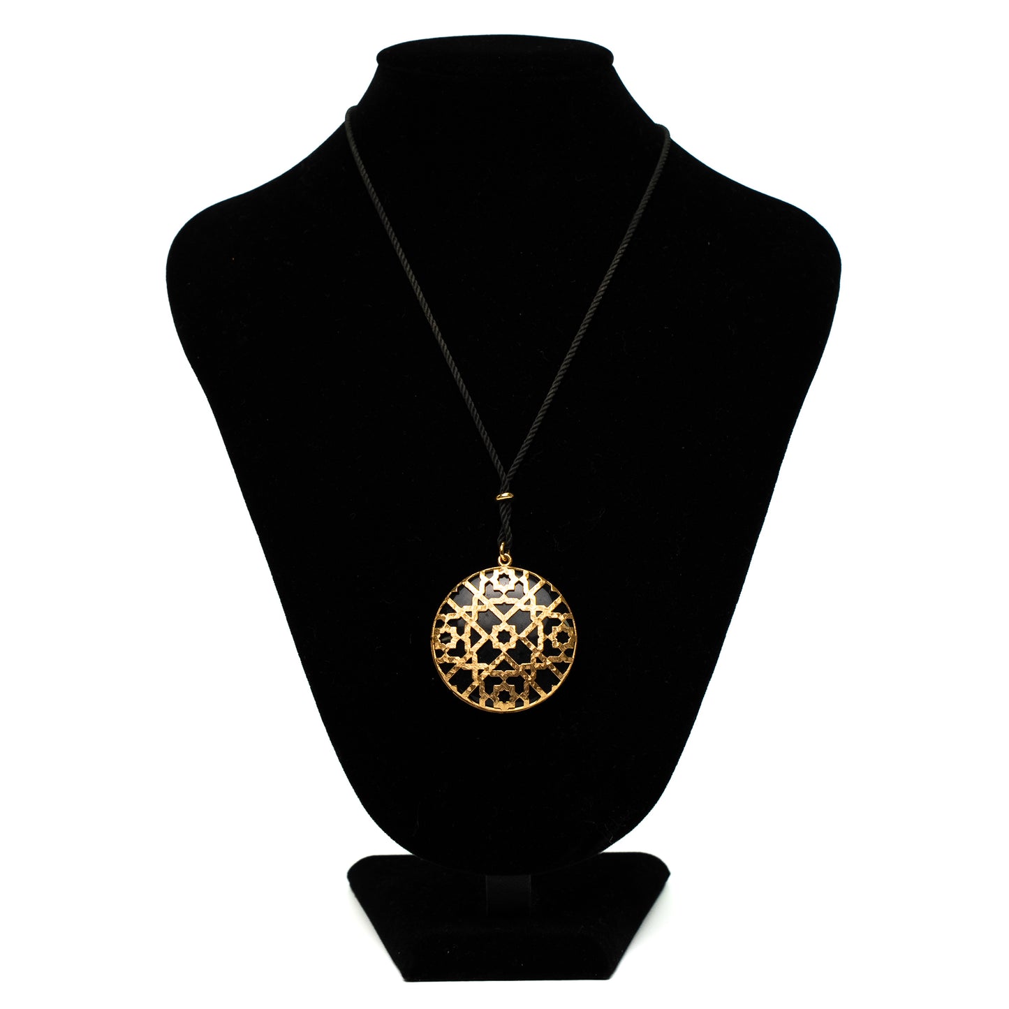 Tiffany & Co. Picasso Marrakesh Onyx 18K Gold Pendant Necklace
