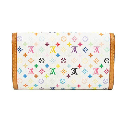 Louis Vuitton Multicolour Monogram Trifold Wallet