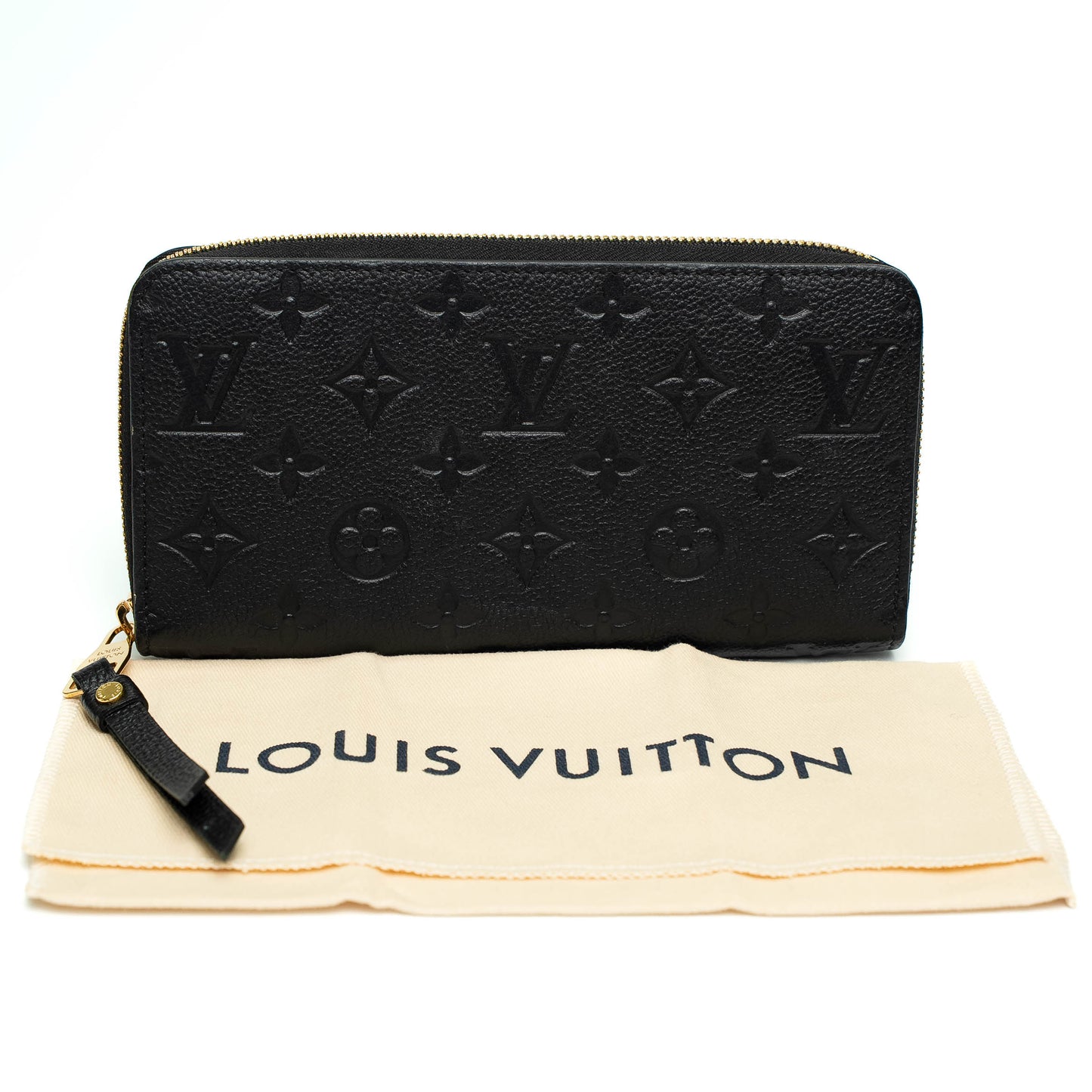 Louis Vuitton Empreinte Black Zippy Wallet