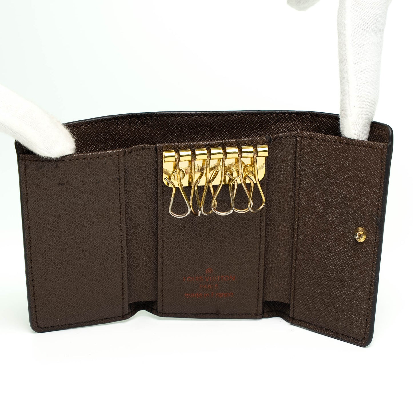 Louis Vuitton Damier Ebene 6 Key Holder
