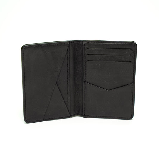 Louis Vuitton Monogram Shadow Black Leather Card Wallet