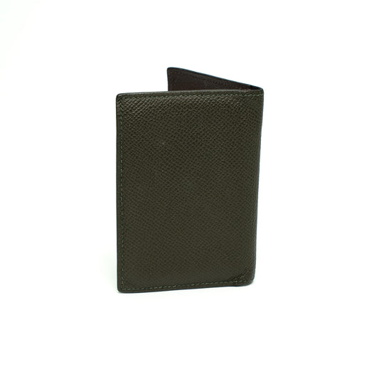 Hermès MC² Euclide Olive Green Leather Wallet