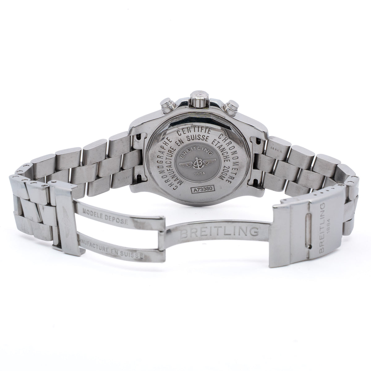 Breitling Colt Chronograph A73380 Black Dial Watch