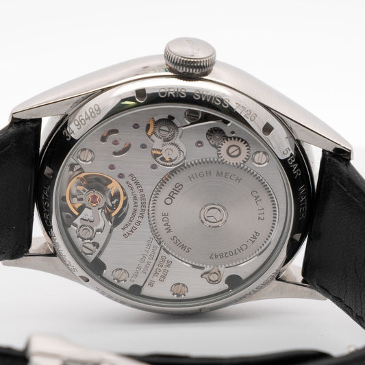 Oris Calibre 112 Blue Dial Watch