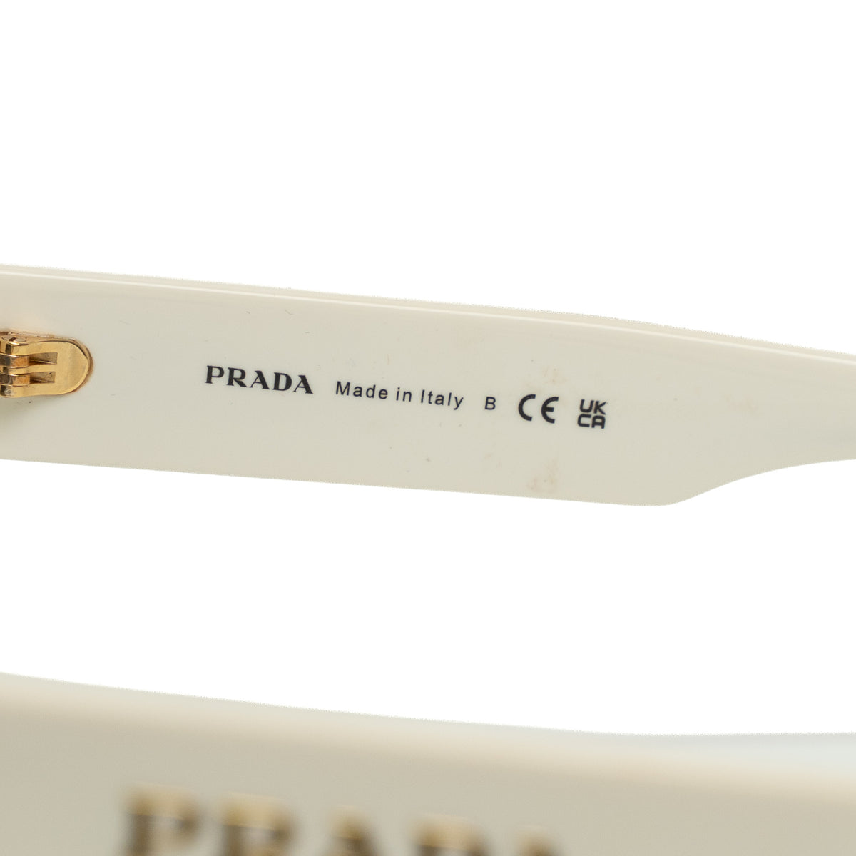 Prada A09SF Talc Cat-Eye Sunglasses