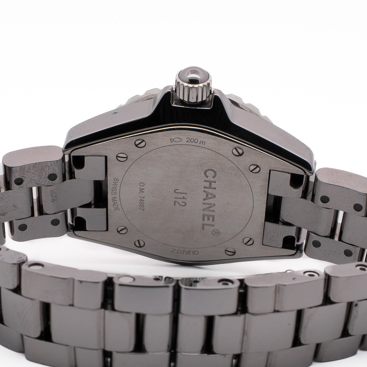 Chanel J12 Ceramic Grey Dial Watch