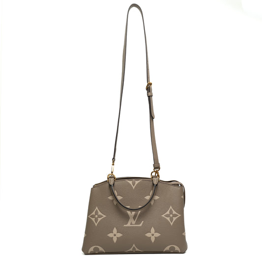 Louis Vuitton Petit Palais Tourterelle Crème Empreinte Bag