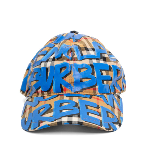 Burberry Graffiti Check Multicolor Cap