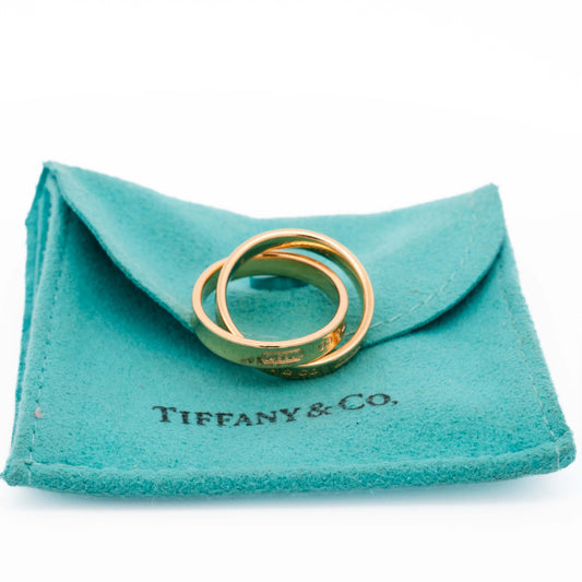 Tiffany & Co. 1837 Interlocking Gold Rings