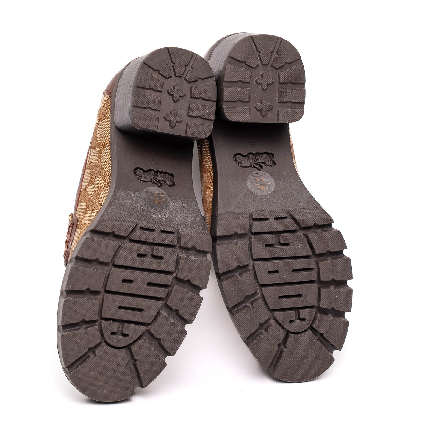 Coach Colleen Signature Jacquard Loafers