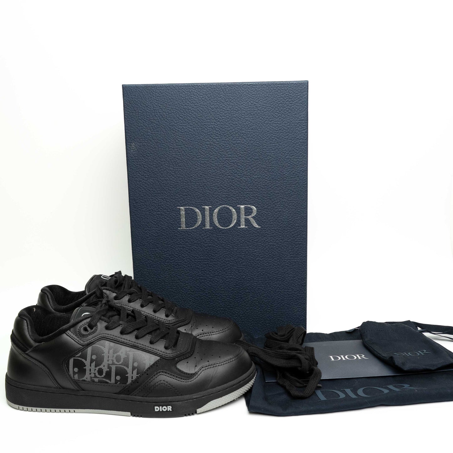 Dior B27 Uptown Black Low Sneakers