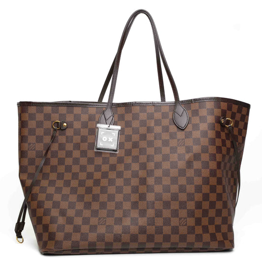 Louis Vuitton Neverfull GM Damier Ebene Tote