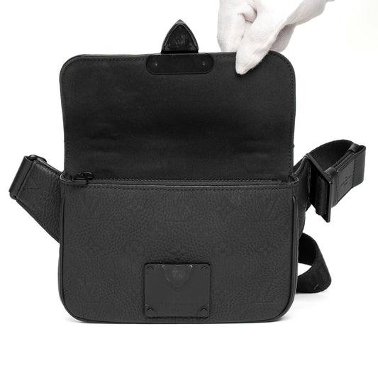 Louis Vuitton S Lock Taurillon Leather Sling Bag