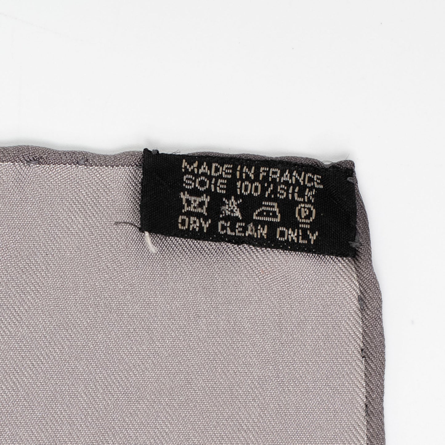 Hermès Mexique Grey Silk Scarf