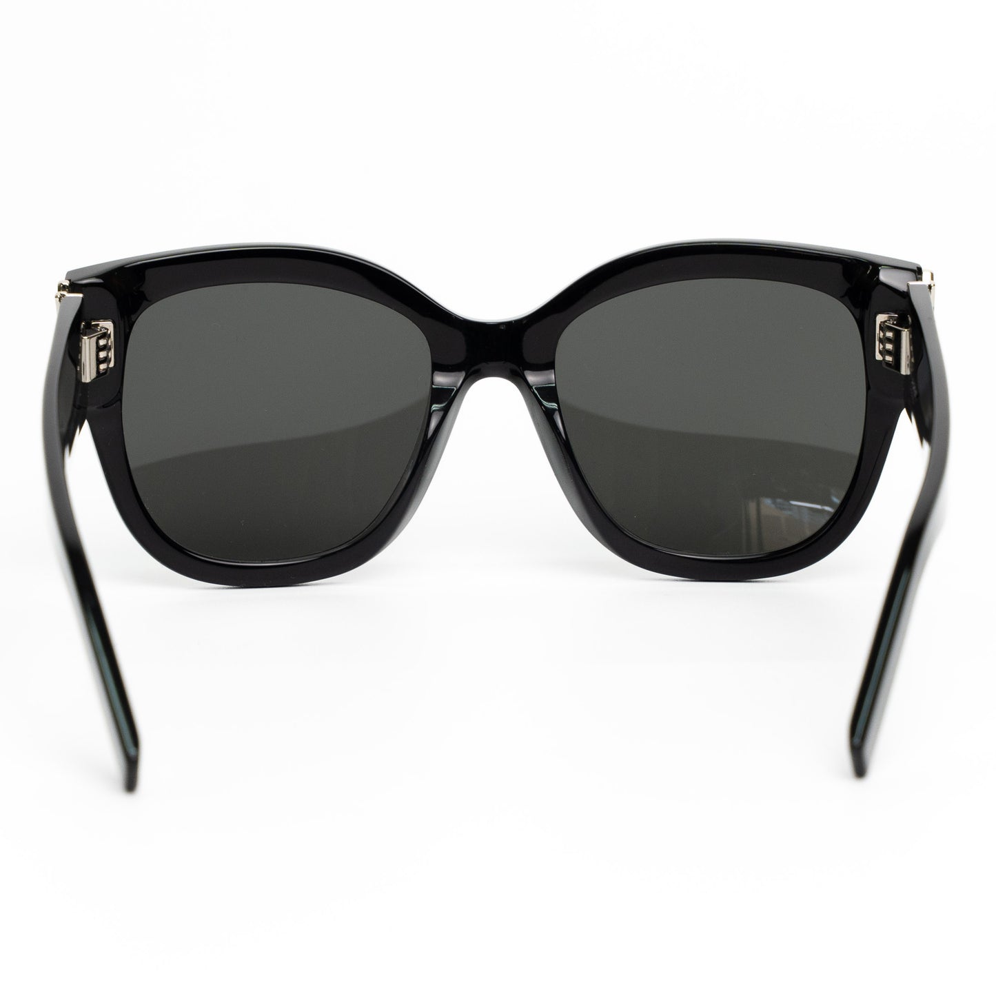 Saint Laurent SLM95F Black Cat-Eye Sunglasses