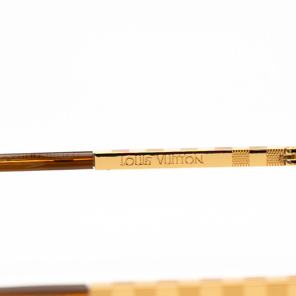 Louis Vuitton Attitude Gold Sunglasses